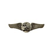 Steampunk Antique Gear Wings Pin